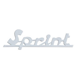 Emblem chrom Sprint Vespa 80x21 mm