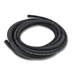 Benzinschlauch 4x9.5mm schwarz vintage, geflochten (5m)