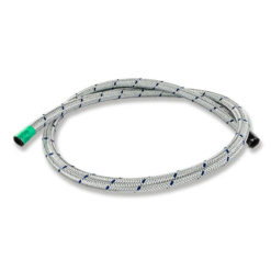 Benzinschlauch 8x13mm Stahlflex blue finish (1m)