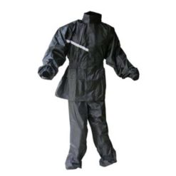Regenjacke mit Hose MIKE Gr. XS schwarz