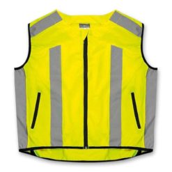 Sicherheitsweste / Warnweste / Leuchtweste, Reissverschluss XXXL