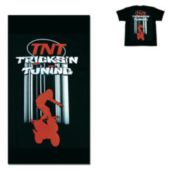 T- Shirt TNT life noir tricks Grösse M NETTOPREIS