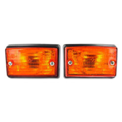 Blinker komplett vorne links + rechts Piaggio Vespa PK 50/125 orange CE