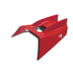 Spoiler universal rot scudeira lackiert NETTOPREIS