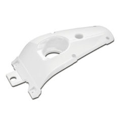 Soziusabdeckung TNT MBK Nitro/Yamaha Aerox weiss