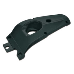 Soziusabdeckung TNT MBK Nitro/Yamaha Aerox schwarz met.