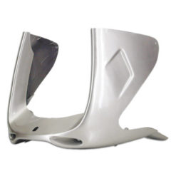 Untere Frontverkleidung TNT MBK Nitro/Yamaha Aerox silber grau