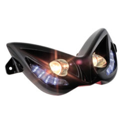 Scheinwerfer TNT EVO 2 Yamaha Aerox/MBK Nitro schwarz