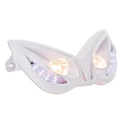 Scheinwerfer TNT EVO 2 Yamaha Aerox/MBK Nitro weiss