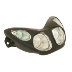 Scheinwerfer str8 Yamaha Aerox/MBK Nitro schwarz