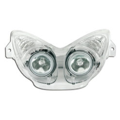 Scheinwerfer  halog  Aerox mit Blinker LED transparen NETTOPREIS