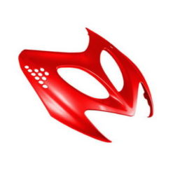 Verschalung str8 MBK Nitro/Yamaha Aerox rot Vorderteil oben NML