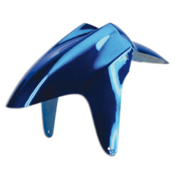 Verschalung TNT Aerox Schutzblech vorne blau eloxiert NETTOPREIS