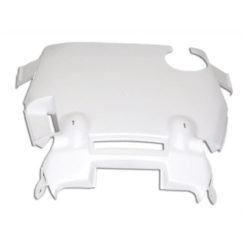 Heckblende TNT Yamaha Aerox/MBK Nitro weiss