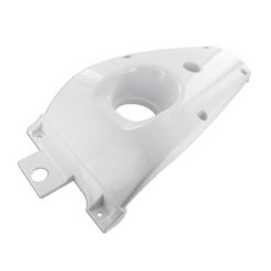 Soziusabdeckung str8 MBK Nitro/Yamaha Aerox weiss