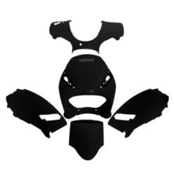 Verkleidungskit SPR Piaggio Zip 2 >2000 5-teilig schwarz met.