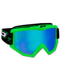 Cross-Brille Pro Grip grün verspiegelt