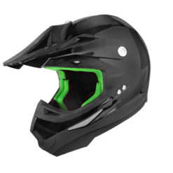 Helm Cross TNT schwarz/grün (Grösse L)