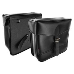 Sacoche City Kunstleder schwarz (30x30x11cm)