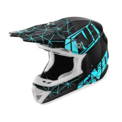 Helm Cross Noend Origami schwarz-hellblau (Grösse L)