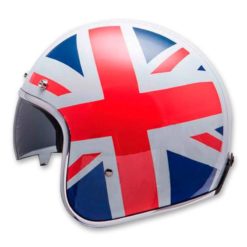 Jet Helm Retro LE MANS SV Flag UK UNITED KINGDOM (Grösse XL)