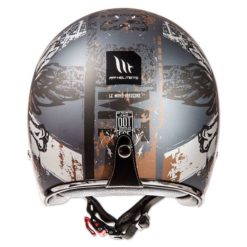 Jet Helm Retro LE MANS II SV Hardcore Brown, Grösse XL