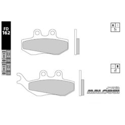 Bremsbelag Malossi MHR Sintermetall (Paar)