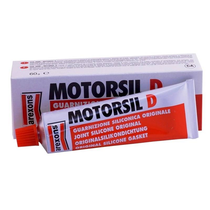 Dichtmasse Silikon Arexons Motorsil D -70°C - +300°C 60g rot