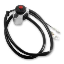 Lenkerschalter STOP (Schliesser) Aluminium