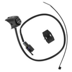 Lenkerschalter (Taster) Domino E-START schwarz