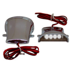 Mini-Lichter 4 LED weiss (Paar)