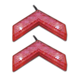 Paar LED zum kleben rot NETTOPREIS