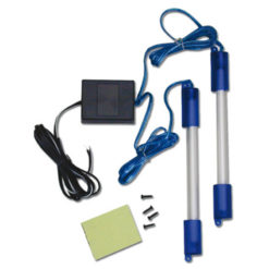 Neonlichter Scooter gross blau