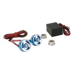 Paar Dioden Räder Alu blau NETTOPREIS