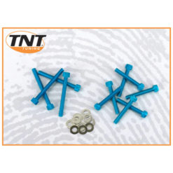 Schrauben Variomatikdeckel Peugeot vertical 50cc blau NETTOPREIS