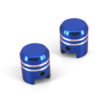 Ventildeckel TNT Kolben blau eloxiert (2 Stück)