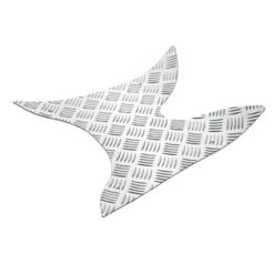 Riffelbleche ODF alu Piaggio Zip 2 NETTOPREIS