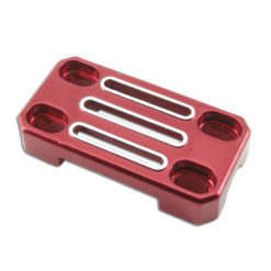 Befestigung Lenker alu 70/85 mm rot NETTOPREIS