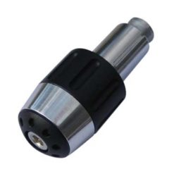 Lenkerendzapfen Guard Alu schwarz-silber (Paar)