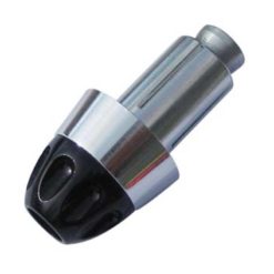 Lenkerendzapfen Rage Alu schwarz-silber (2 Stück)