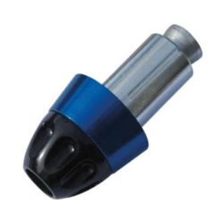 Lenkerendzapfen Rage Alu schwarz-blau (2 Stück)