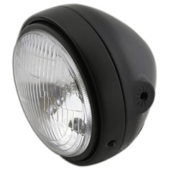 Scheinwerfer SHIN YO 165mm, schwarz matt E-Hom