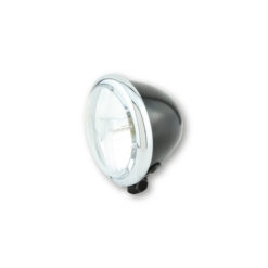 Scheinwerfer SHIN YO BATES STYLE (SE 115mm) schwarz/chr. E-Hom