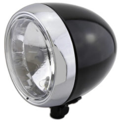 Scheinwerfer SHIN YO 131.5mm schwarz/chrom E-Hom