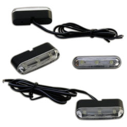 Standlicht TRI-LED SHIN YO 40mm 12V universal E-Hom