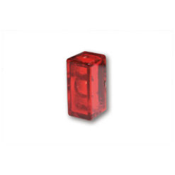 Rücklicht LED SHIN YO CUBE-V 3 SMDs, rot E-Hom