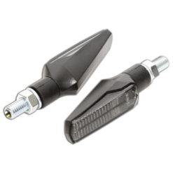 Blinker LED SHIN YO FINELINE schwarz/getönt, Rücklicht E-Hom