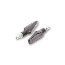 Blinker LED SHIN YO FINELINE schwarz/getönt,Positionslicht E-Hom