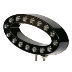 Rücklicht LED SHIN YO MEMPHIS oval, schwarz E-Hom