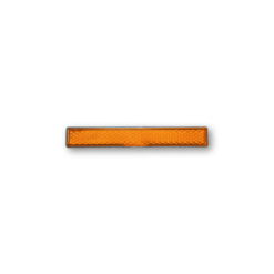 Rückstrahler SHIN YO rechteckig 103x16mm orange, z. kleben E-Hom